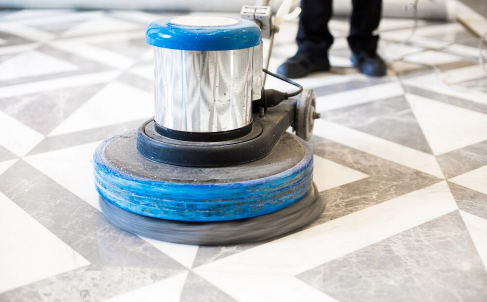 Wooden Parquet Floor Polishing