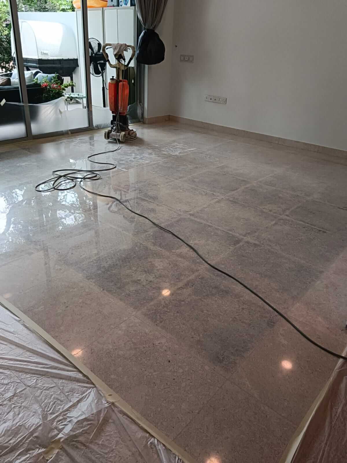 marble tile restoration
