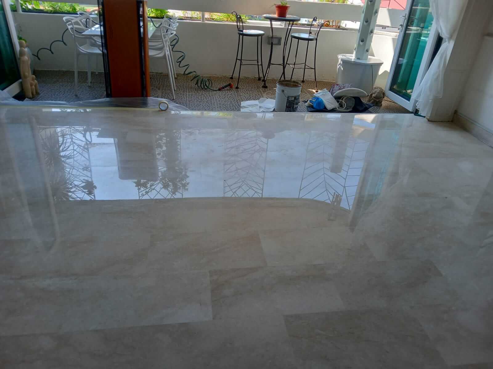 marble tile restoration